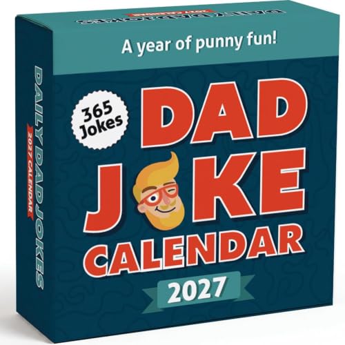 Image of 2027 Dad Joke Calendar | 365 Funny Jokes Daily Desktop Calendar