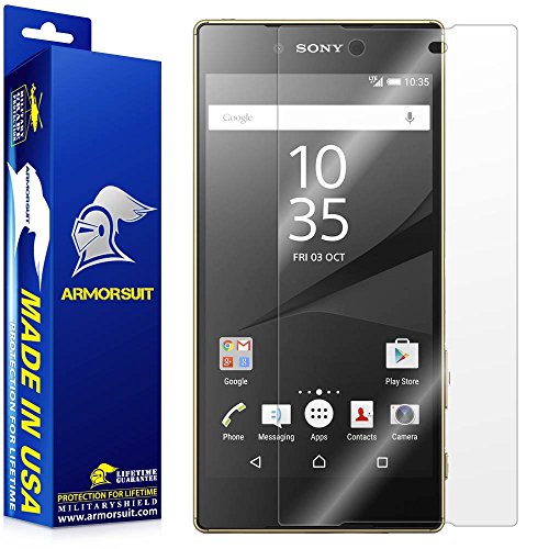 ArmorSuit MilitaryShield Screen Protector for Sony Xperia Z5 Premium - [Max Coverage] Anti-Bubble HD Clear Film