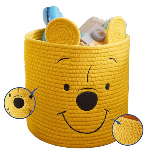 Panier de rangement en corde Disney Winnie l'ourson bac sans angle