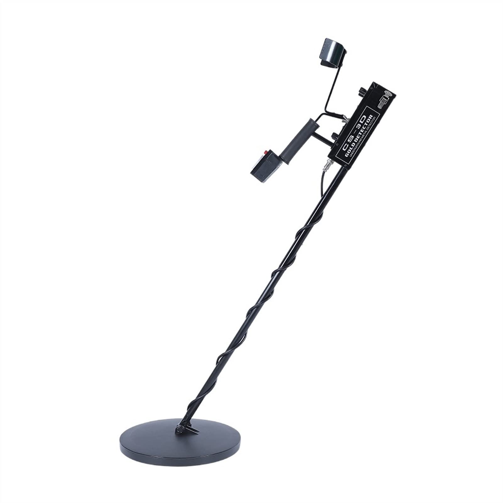 Cfwwsaq One Color Metal Detector, Metal Detector Underground Gold Detection Silver Coin Scanner With Ground Balance And Disc Mode Exploration