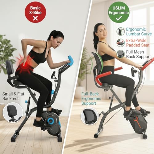 Folding 5-in-1 Stationary Bike
