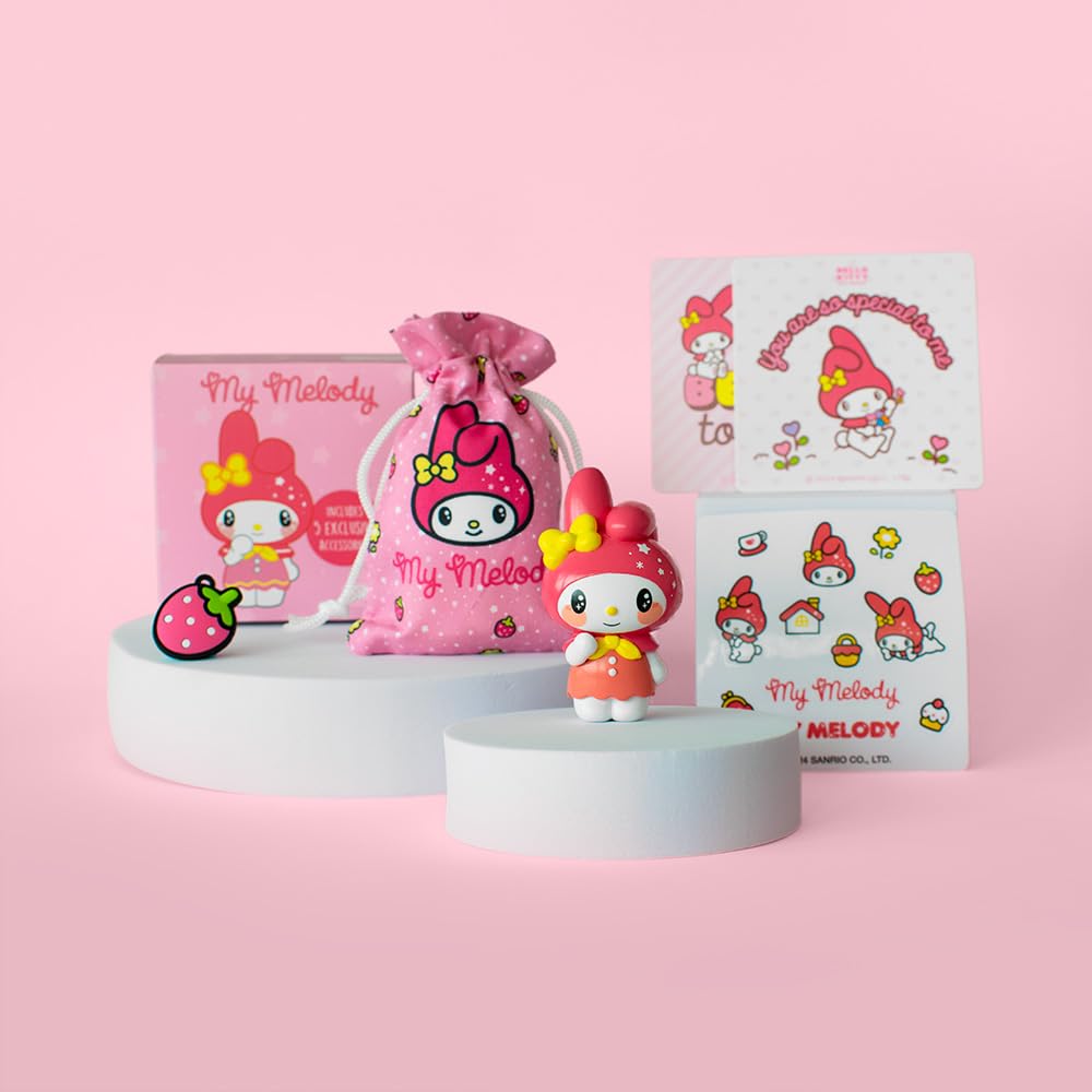 Amazon.com: Comansi My Melody Collectible Figure with 5 Exclusive
