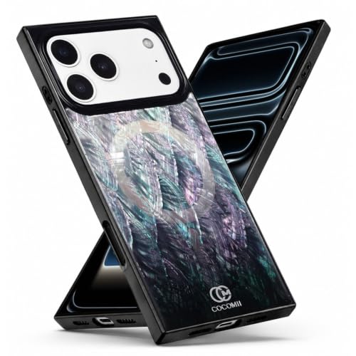 Image of COCOMII Rectangle for iPhone 18 Pro Max /17 Pro Max Case, Black Pearl