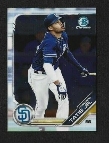 2019 Bowman CHROME Prospects - Fernando Tatis Jr - San Diego Padres Baseball Rookie Card RC BCP25