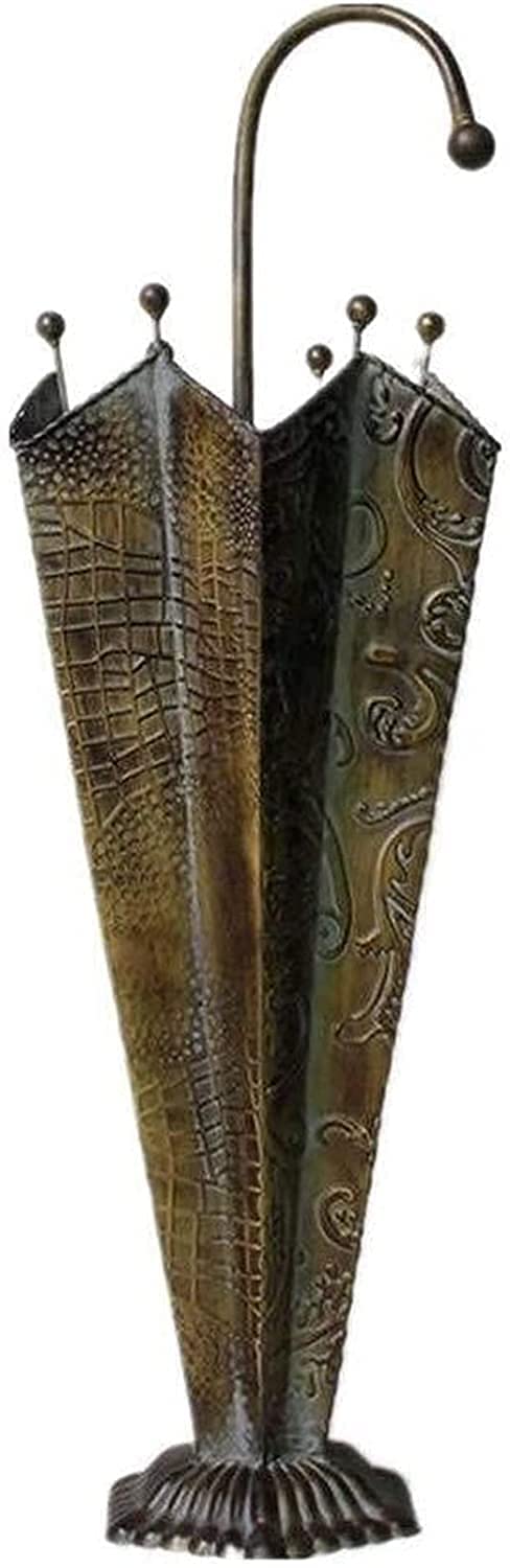 Sywlwxkq Umbrella Stands,Umbrella Stand,Antique Metal,Entrance Door for The Home Office with Pole Holder Umbrella Holder