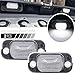Ayikeiy 2pcs Feux de plaque d'immatriculation à LED Canbus 12V eclairage plaque d'immatriculation compatibles avec VW Golf II MK2 1983-1992 J'etta II 1984-1991 avec Seat Toledo I 1991-1999