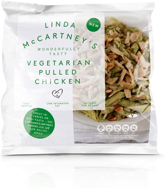 Linda McCartney's Vegetarian Pulled Chicken, 300g (Frozen)