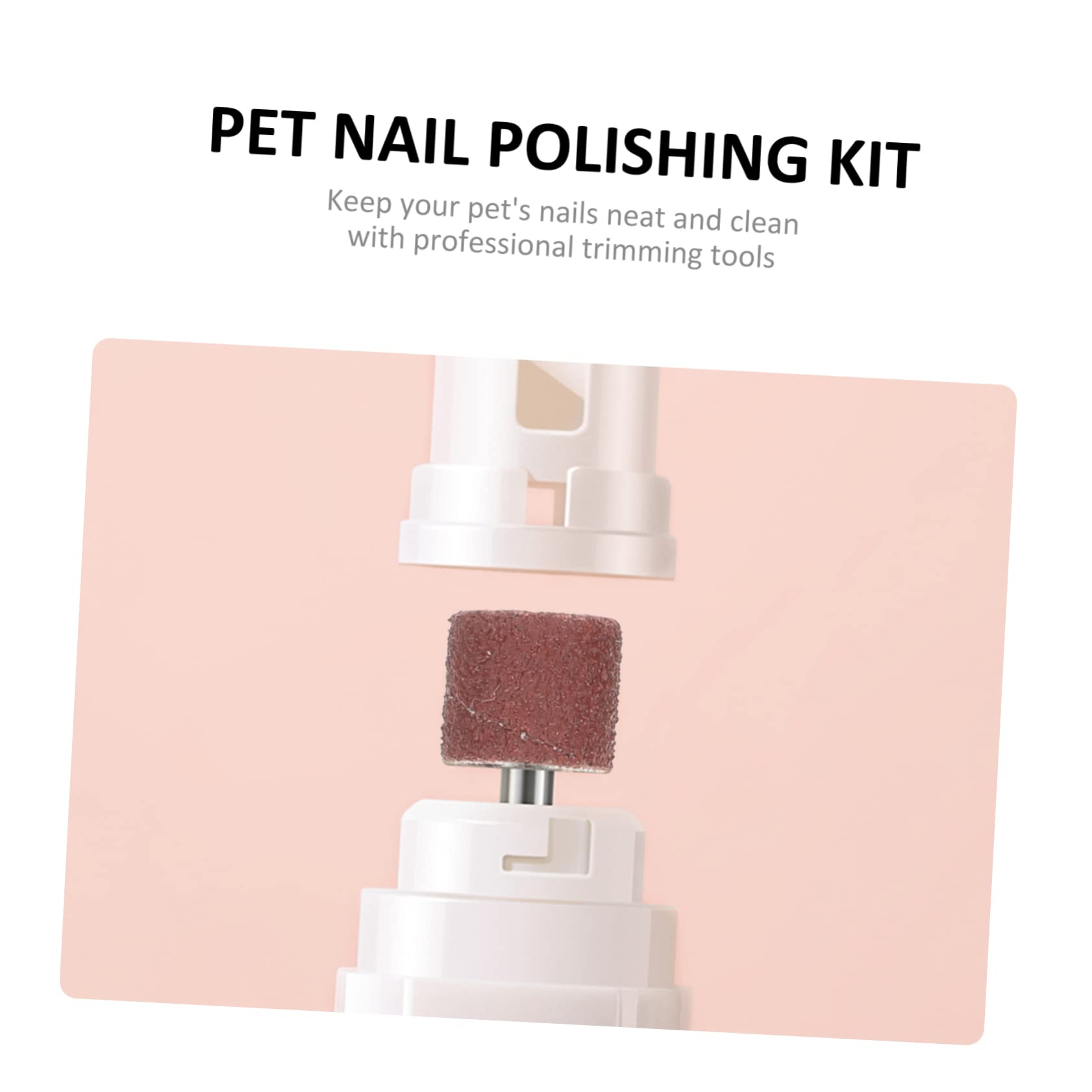 SUPVOX 4juegos De para Uñas De Kit De Pulido y De Uñas para y Gatos para Cuidado De Patas