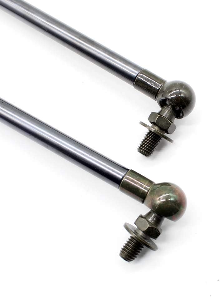 Lift Support Struts for Toyota Fortuner SW4 AN150 AN160 2015-2023 Modify Front Hood Bonnet Gas Spring Shock Damper Prop Piston Rod (Black Carbon Fiber)