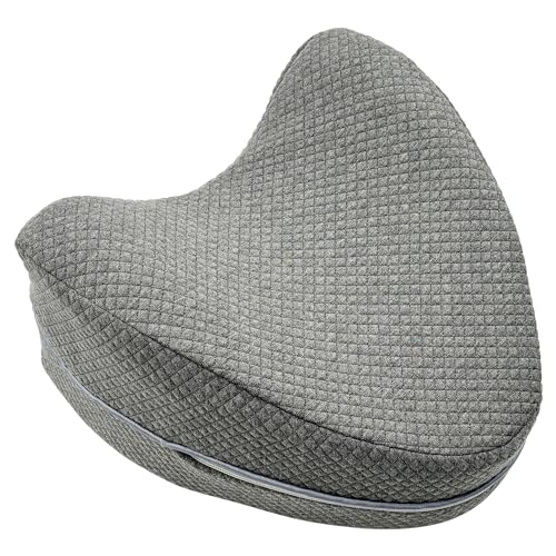 Capa de almofada apenas para suporte de espuma Contour Legacy para pernas e joelhos (cinza)