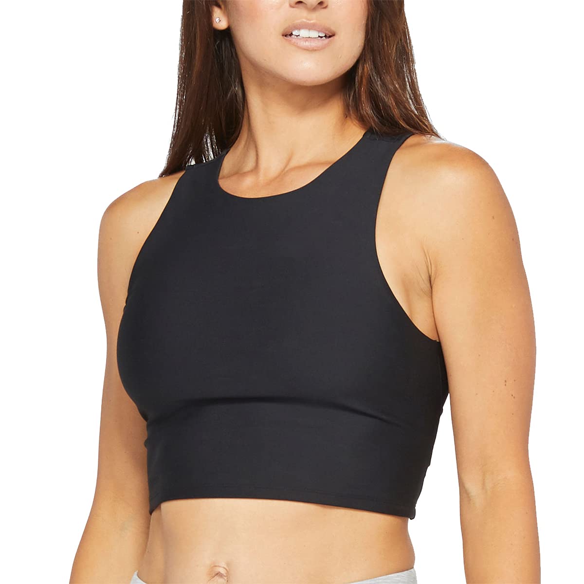 HYLETE Solana Cropped Tank Top Workout Tops for Women