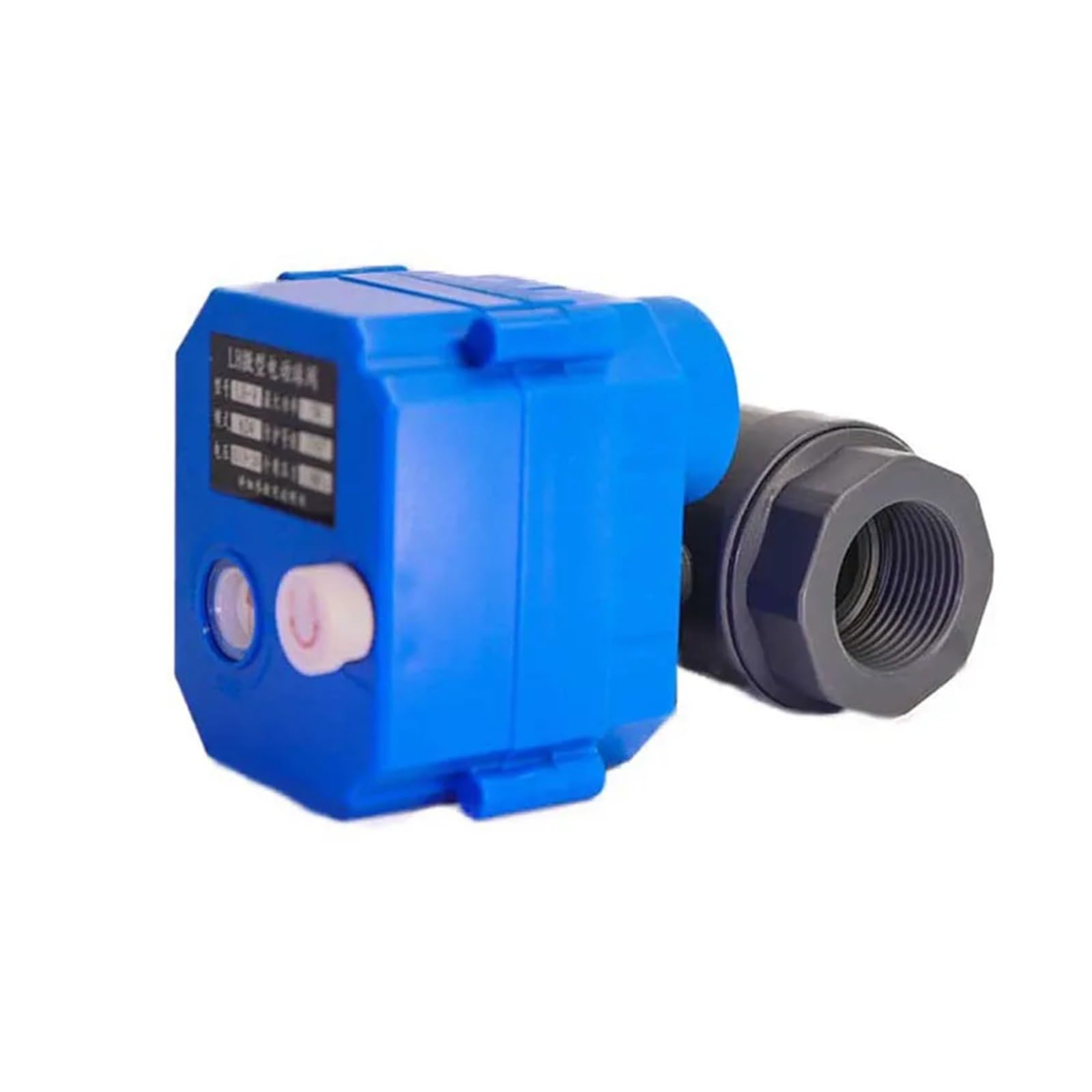 Healbyble Dn15 2 Way 2Nm Electric Ball Valve Dn20 Upvc With Manual 24V 220V Motorized Drainage,Prevents Leaks(,24V_lh-W625)