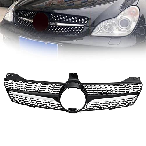 Grille de course haut de gamme style diamant pour Benz CLS W219 avant