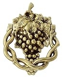 Castelion® Solid Brass Grape Vine Door Knocker