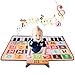 Hautton Tapis Piano Musical de Sol, Tapis de Dance Électronique, Jeu Piano pour Bébé, Tout-Petits et Enfants, Cadeau Noël, Anniversaire