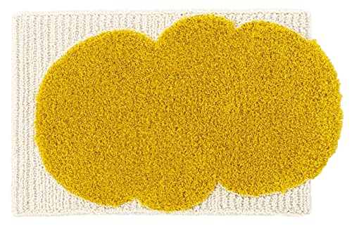 スミノエ(Suminoe) マット イエロー 45×70cm 滑り止め カボチャクモマット 14301962