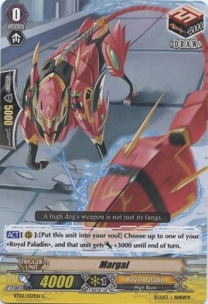 Cardfight!! Vanguard TCG - Margal (BT02/059EN) - Onslaught of Dragon Souls