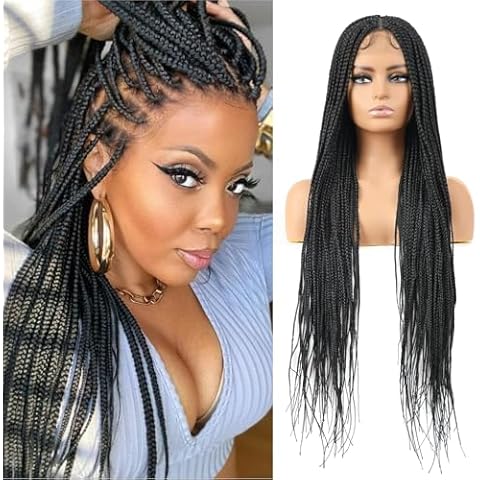 36 Inch Knotless Box Braid Wig by Humistwbiu Cover