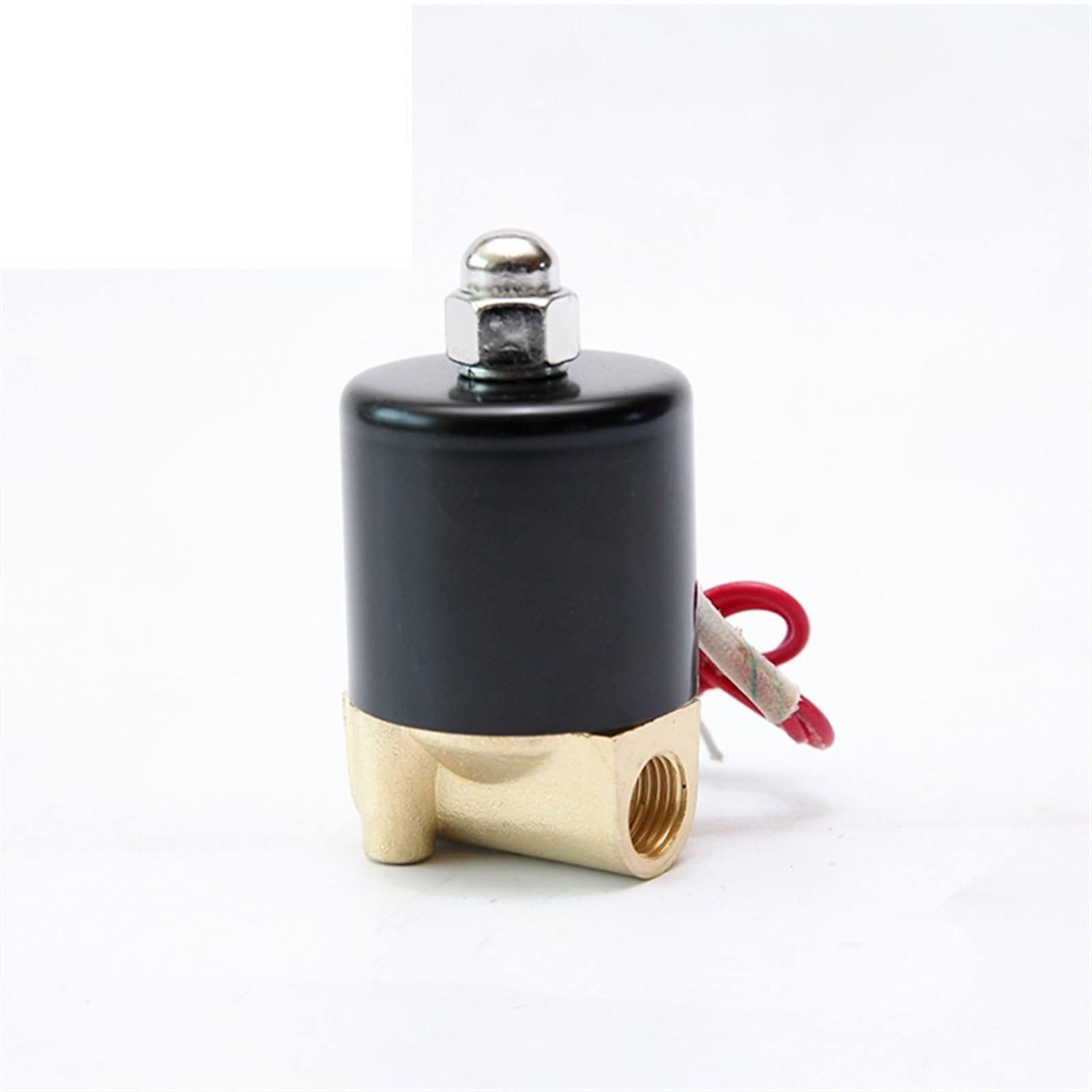 Ieumjnat G-380Vac 1/4" Dn08 Normally Closed Brass Solenoid Valve 24Vac 220Vac 24Vdc 12Vdc 110Vac(G-380Vac)