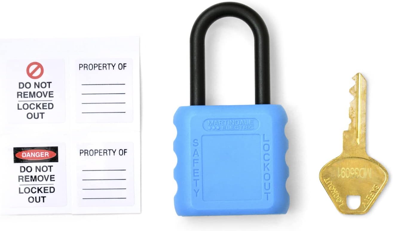 MartindalePAD21BL PAD21 Padlock, Blue, One Size