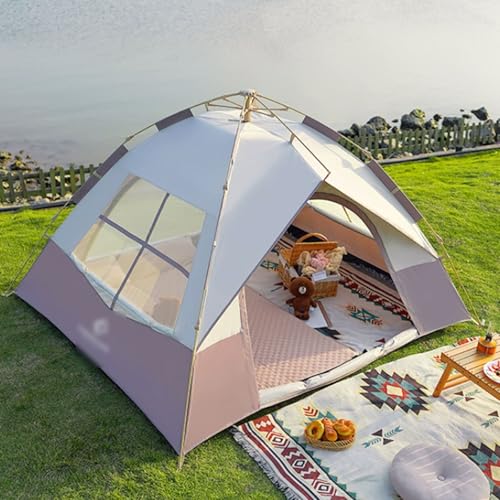 Carpa automática pop-up para camping exterior portátil miniatura 7