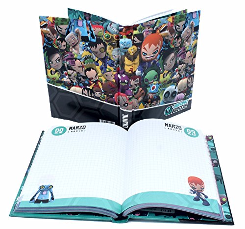 mutant busters Agenda estándar 12 M gris