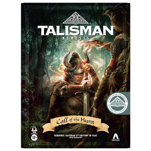 Talisman Nemesis: Call of the Hunt Expansion (Requires 5th Edition Board Game) - English Version Mixed Colors (Dark and Vibrant)