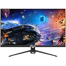 Sceptre New 27-inch IPS Gaming Monitor up to 165Hz DisplayPort HDMI 300 Lux Build-in Speakers, Machine Black 2025 E278B-FPT168 Series