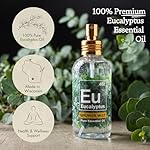 Eucalyptus Shower Spray - Spa-Grade Aromatherapy Shower Mist, 100% Pure Eucalyptus Spray - Essential Oil Steamer, Made in USA (4 oz) - Image 2
