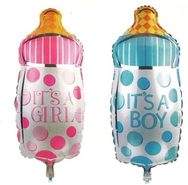 Image of GROOVY DUDZ Baby Shower Decoration Items Set-55Pcs Baby Shower Party Decoration Items with Pastel Balloon,Pram Balloon theme Party Decoration Items