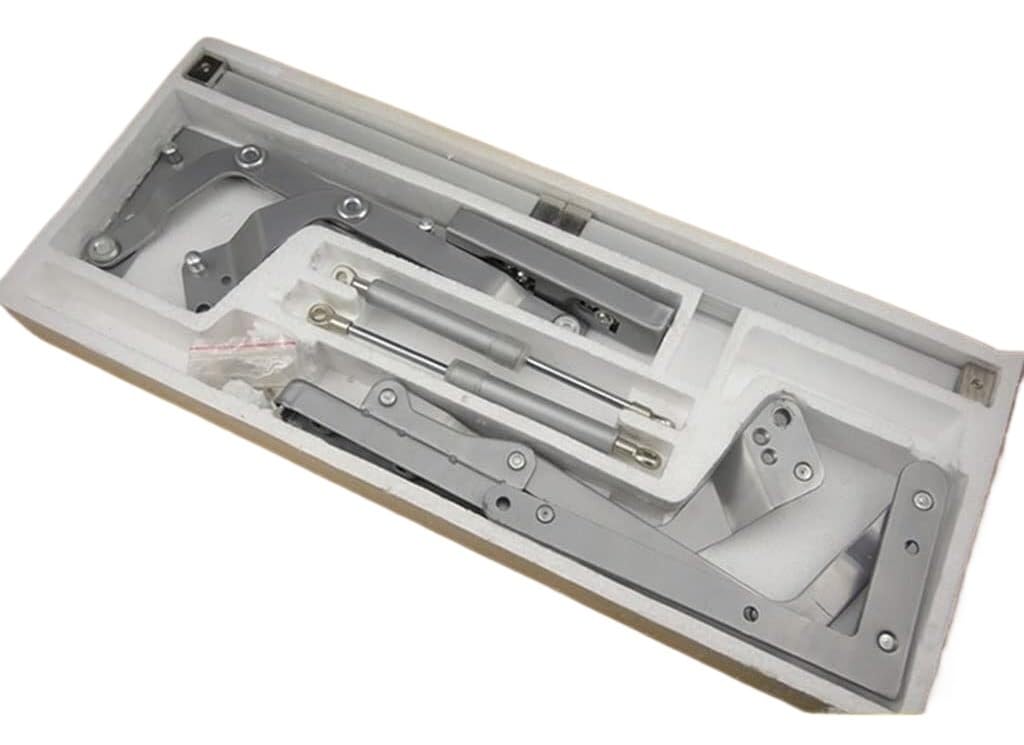 Vertical Lift Cabinet Door Hinge - 4kg Capacity Pneumatic Hydraulic Strut Support