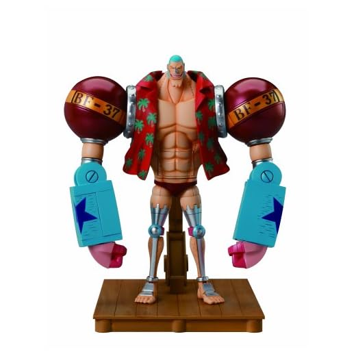 One Piece Chogokin Franky BF-37 Die-Cast Action Figure