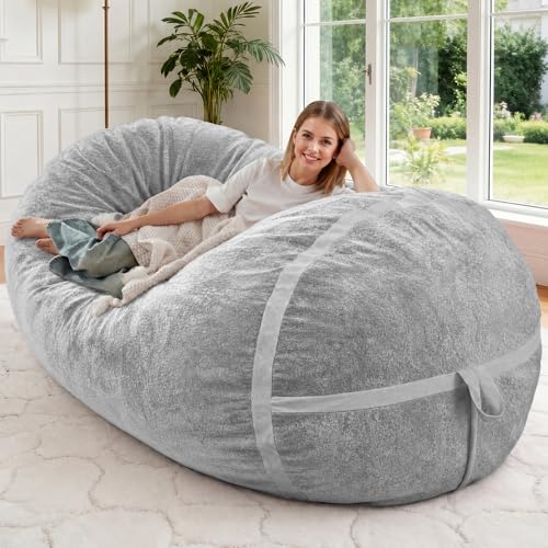 Image of 5FT Bean Bag Chair 5'Giant Bean Bag Chairs with Adults, Large Beanbag Chair