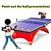 ZXMT Table Tennis Ball Machine, Ping Pong Robot Machine Automatic Tennis Balls Feeder Ping Pong Robot Machine for Tennis Players Lovers Starters 40-70/Min, 4-40M/S Speed