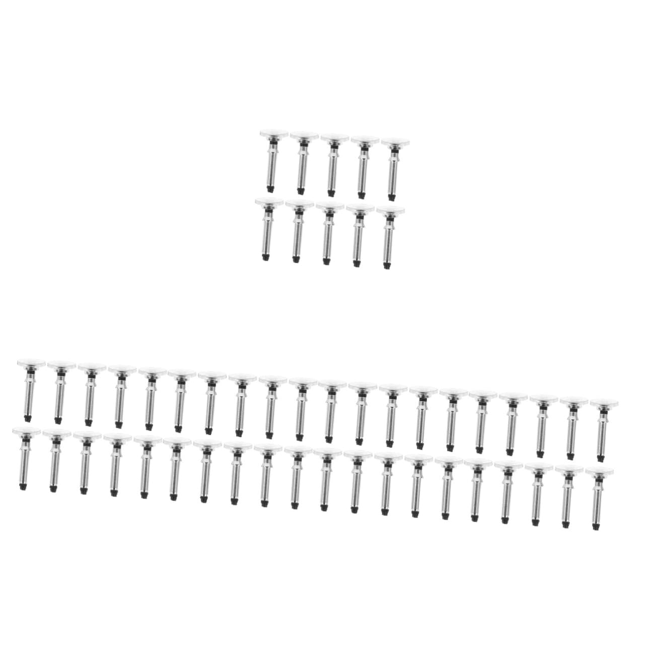 Uonlytech 50pezzi Punta Di Ricambio Per Pennino Capacitivo Disc Tip Compatibile Con Tutti Dispositivi Precisione e Controllo Superiore Per Navigazione e Disegno