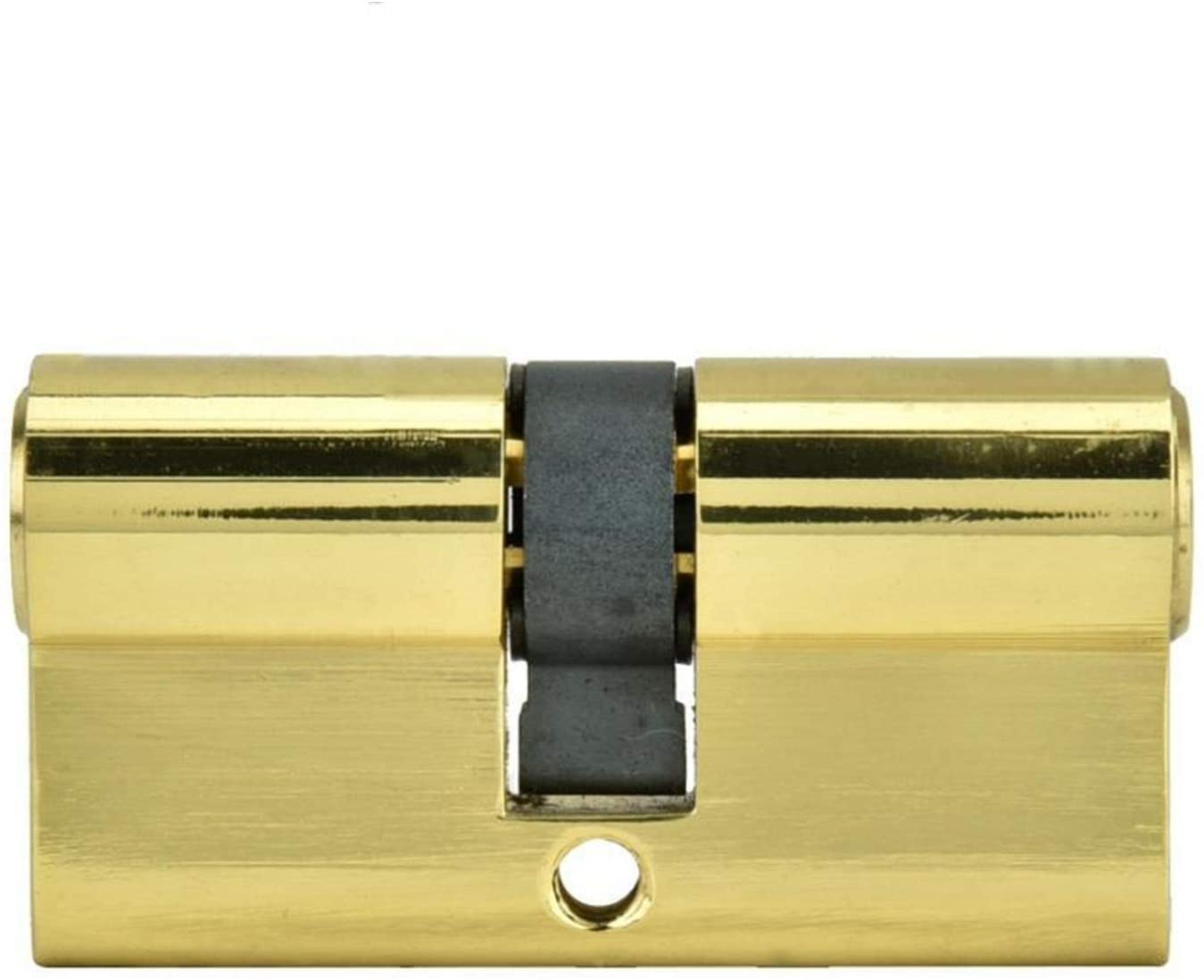 Nvsfzgiyg Copper Thumb Turn Euro Cylinder Lock, Door Biased 60Mm Security Dual Open Anti-Theft Entrance Brass With Keys Barrel