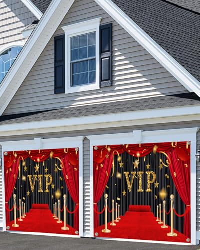 Fondo decorativo VIP alfombra roja 7x8 pies miniatura 3