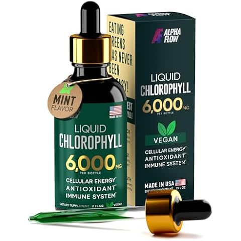 Alpha Flow Chlorophyll Drops Cover