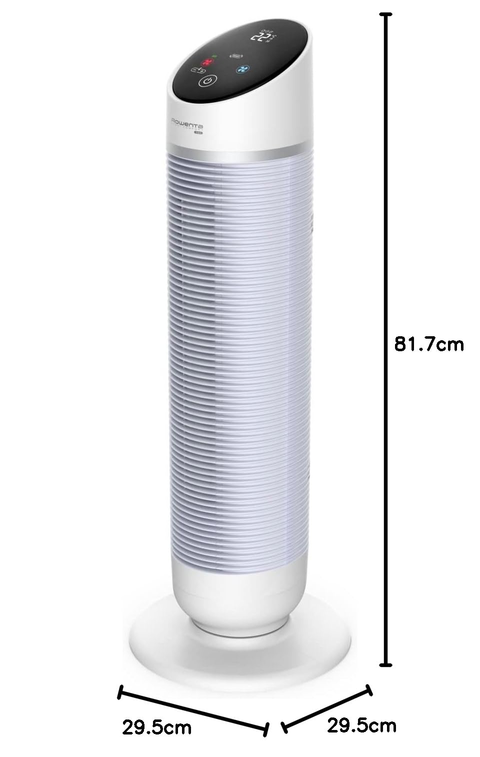 Rowenta Wentylator kolumnowy 3 w 1 Silent Comfort HQ8120 | termowentylator, wentylator i filtr powietrza | tryb ogrzewania Eco | Tryb Smart | Pilot zdalnego sterowania | Timer | Automatyczne
