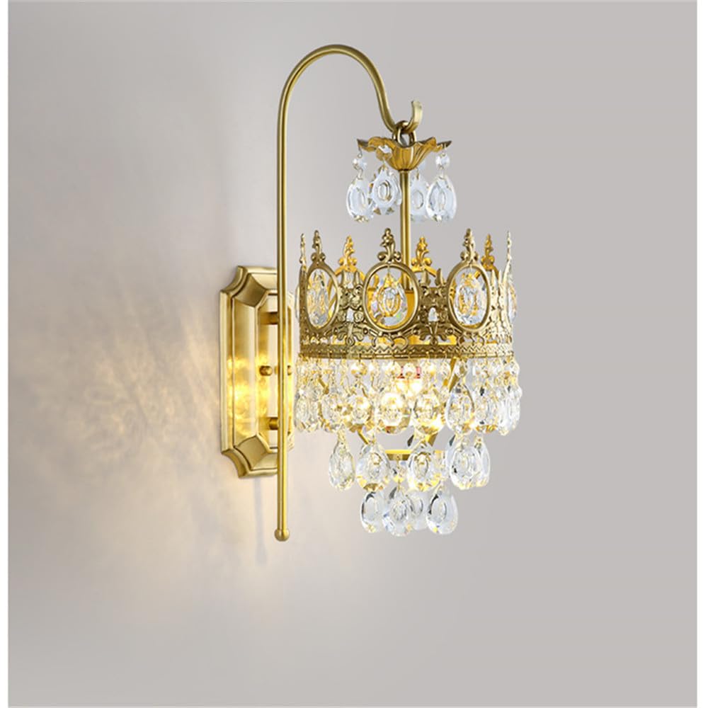 Lámpara de Pared de Latón de Lujo Americano (Luz 9025C-1)