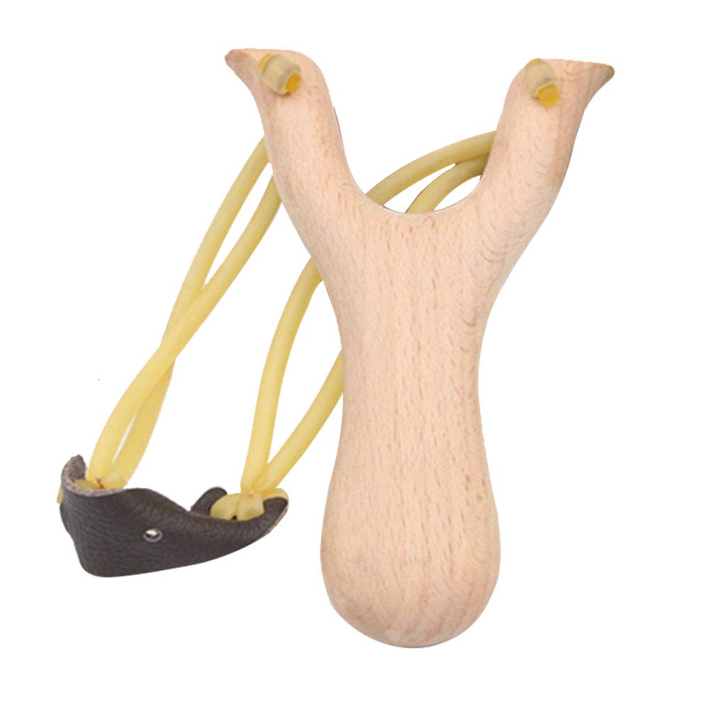 Raybre Art Outdoor Slingshot White Beech Wooden Powerful Hunting Slingshots Sling Shot