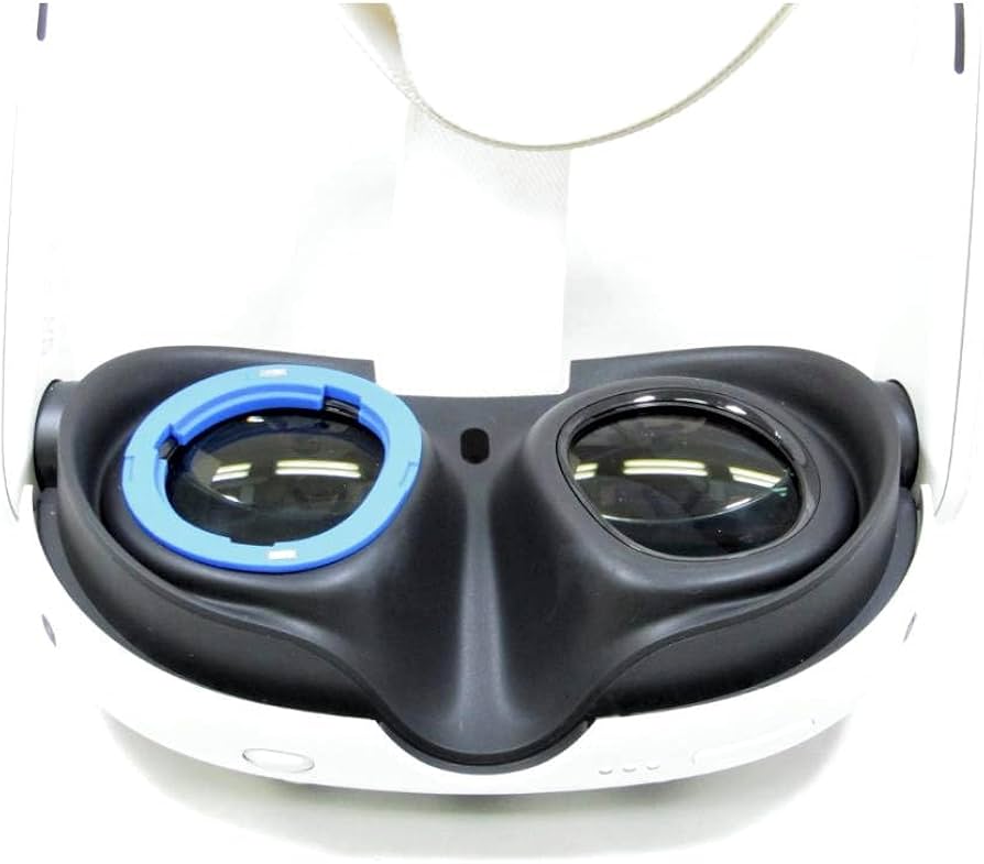 Amazon.co.jp: VR度つき用メガネ アタッチメント Meta Quest3用 ヘッド