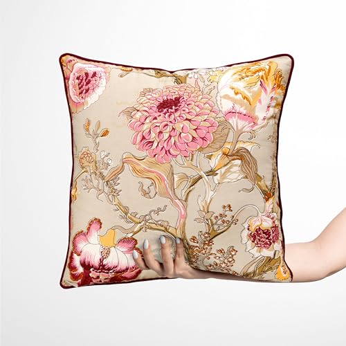 Image of Handmade Throw /Pillow Cushion Cover : 100% Cotton Fabric : High Thread Count : Set of 5