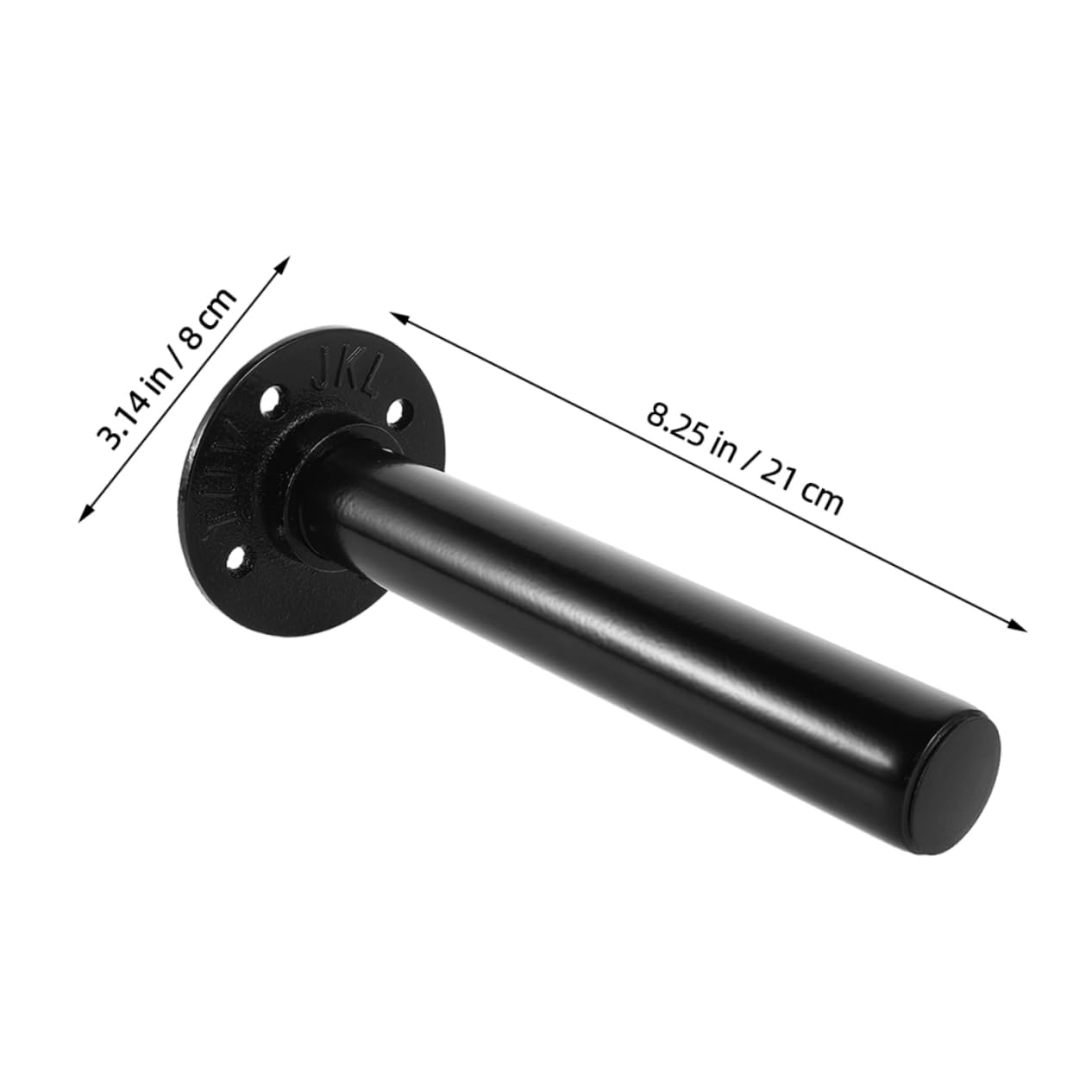 SUPVOX 2 Piezas Rack para Almacenamiento de Discos de Pesas Pared Soporte Resistente para Barra Estante de Hierro para Gimnasio Casa Organizador de Equipo Fitness