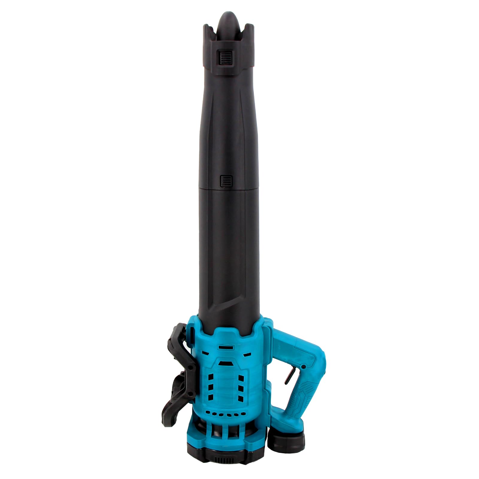 Barredora de Hojas cepilladas Recargable, recolector de Polvo, soplador de Aire eléctrico inalámbrico de Alta Potencia para Accesorio de Limpieza de jardín, Azul y Negro