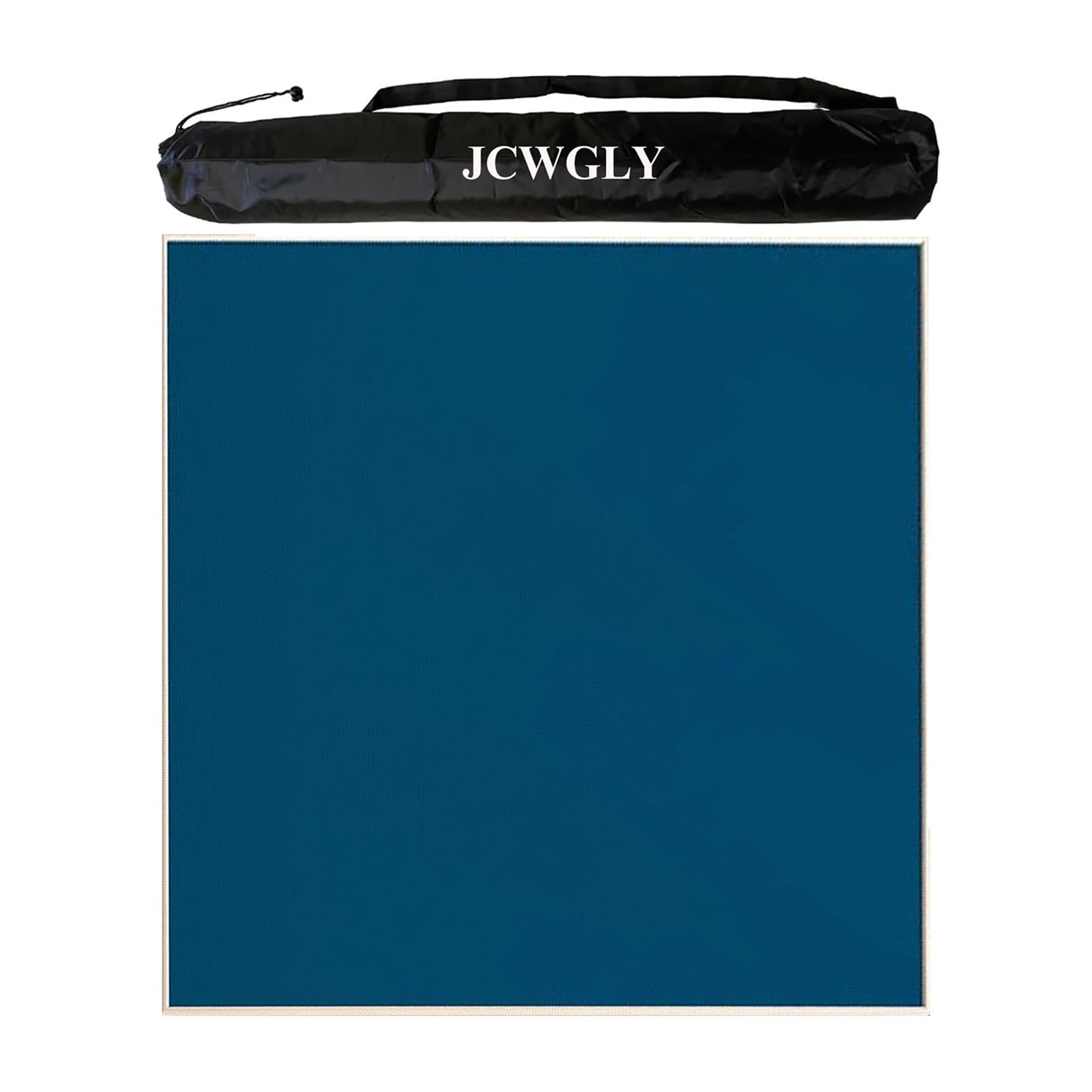 Mata Mahjong Na Stoły, Mata Do Gier Z Redukcją Hałasu Na Imprezie Rodzinnej Z Antypoślizgowym Podkładem, Do Pokera, Gier Karcianych, Planszowych I Płytek(Blue,120x120cm/47.24x47.24in)