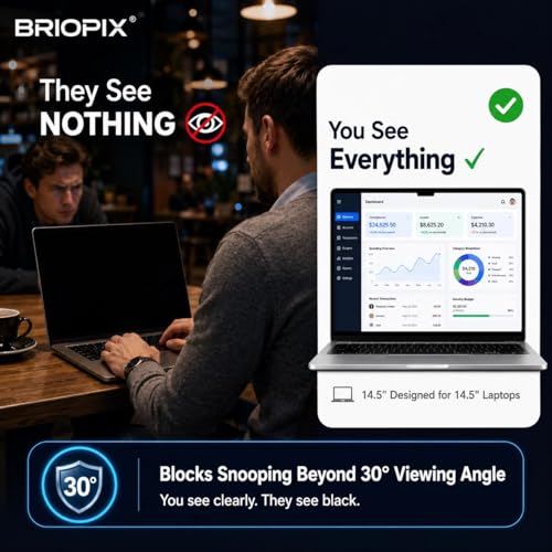 Image of Pxin 360 Pro Privacy Screen guard compatible with Surface Book 3 (13.5 inch) | Anti Glare | Anti UV | Anti Blue | Anti Reflection | Privacy Filter | Unbreakable Build