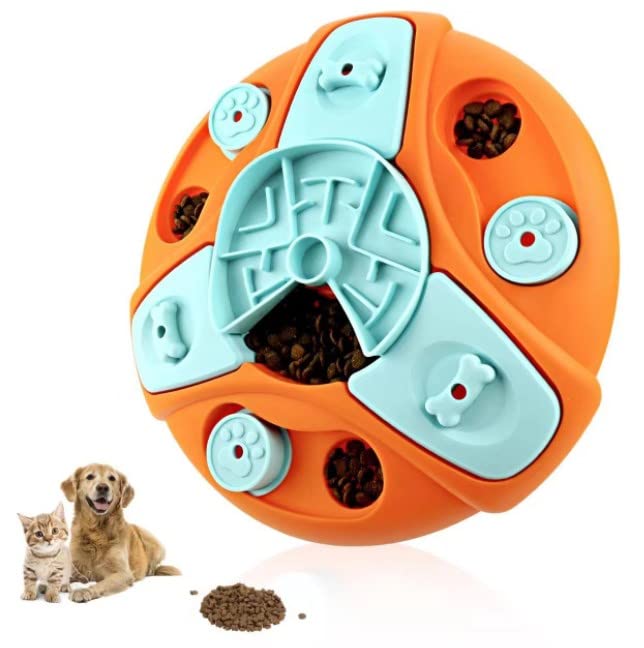 Petzel - Dog Interactive Puzzle Feeder Toy - Brain Training Toy - Dog Stimulating Game - Slow Digestion Puzzle Feeder - Reduces Boredom - Dog Toy Puzzle - Suitable for Small and Large Dogs