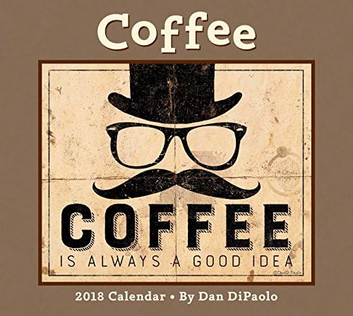 Coffee 2018 Deluxe Wall Calendar Calendar – Wall Calendar, July 4, 2017