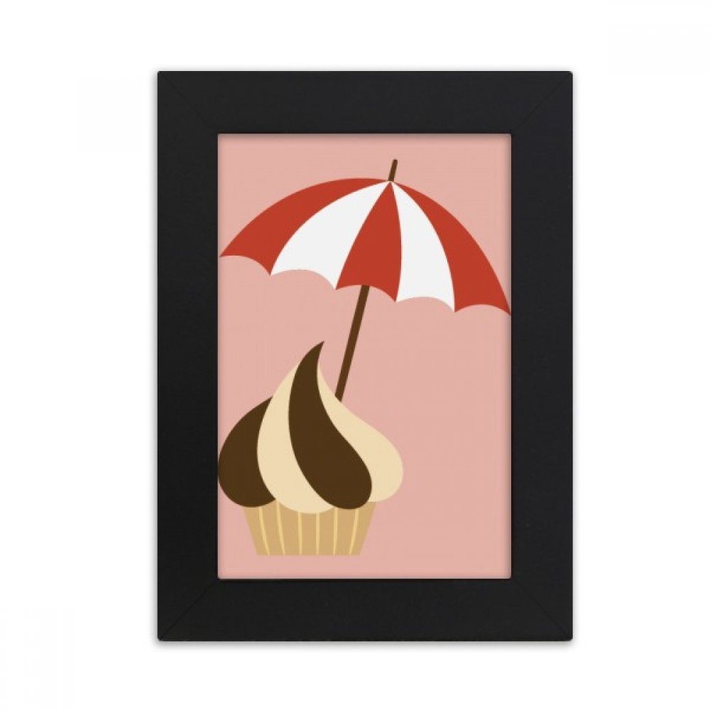 Cadre Photo Bureau Chocolat Glace pour Décoration Chambre et Salon